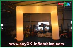 China Halloween Inflatable Arch Customized Square Inflatable Finish Line Arch For Party / Wedding supplier