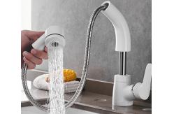 China CE Pull Out Kitchen All Copper Washroom Basin Faucet supplier