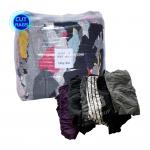 10KG 25KG Dark Color Trapos Industrial Cleaning Cotton Rags For Cleaning for sale