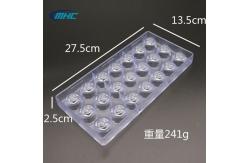 China Stocked MHC Polycarbonate Rose Flower Shaped Chocolate Molds FDA Approved supplier