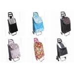 folding shopping trolley bag with two wheels for sale