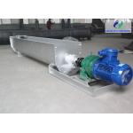 High Stainless Steel Mining Spiral Screw Conveyor For Industrial Powder Transfer for sale