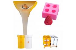 China RTV-2 Liquid Platinum Cure Silicone For Fondant Mold Making supplier