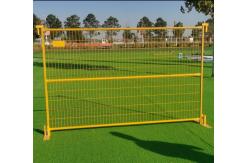 China Event 2.5mm Pvc Temporary Fence 2.1m Height Removable supplier