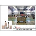 Auto Four Wheel Clamping Twisting Bottle Capping Machine Screw Capper