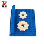                  Plastic Modular Belt with Cleats for Fruits Modular Belt Conveyor              for sale