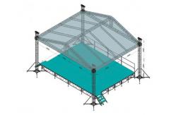 China Light Frame Bolt Triangle Truss System Aluminium Triangle Bolt Truss supplier