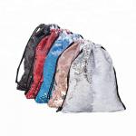 Sublimation Printing Mermaid Sequin Reversible Backpack Sublimation Drawstring Bags Blanks for sale