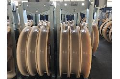 China Three Nylon Sheaves Conductor Transmission Line Stringing Blocks supplier