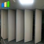Commercial Furniture Folding MDF Acoustic Room Dividers Partition For Restaurant for sale