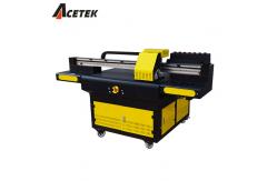 China Acetek UV Flatbed Printer , Mobile Cover CMYK Digital UV Flatbed Printing Machine supplier
