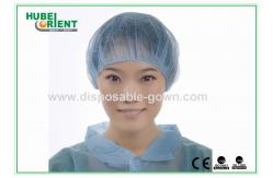 China Single Elastic Polypropylene Nonwoven Bouffant Hair Cover supplier
