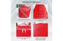 China Waterproof Makeup Bag Shockproof Toiletry Bag With Multi Pocket supplier