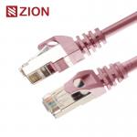 Stranded Bare Copper CAT.5e F/UTP RJ45 Patch Cord 24AWG Ethernet Network Cable, Customized color for sale