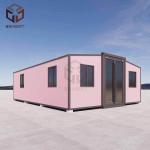 China Tiny Prefab Expandable Roof Container House With EPS Sandwich Wall manufacturer