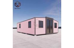 China Tiny Prefab Expandable Roof Container House With EPS Sandwich Wall supplier