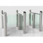 Electrical Pedestrian Swing Gate , IP 54 Swing Barrier Gate Facial Recognition System