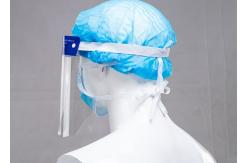 China Fog Resistant 0.25mm 32*22cm Transparent Face Shield supplier