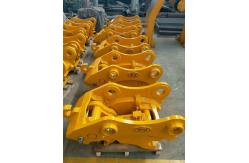 China 4 - 45 ton Excavator Bucket Quick Coupler ISO Mini Digger Quick Hitch supplier