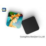 Square Wine Tea Cup Custom Printed Coasters 3D Lenticular Printing Service