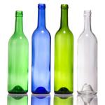 Customized Recyclable Wine Bottles 375ml 500ml With Screw Cap
