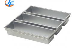 China RK Bakeware China-Chicago Metallic 4 Straps Glazed Cinnamon Package Roll Bread Pan supplier