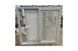 China European Style Horizontal PVC Sliding Window Hurricane Proof Glass Windows supplier