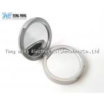 Compact Round Custom Pocket Makeup Mirror OEM For Promotional