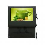 15.6'' Wall Mounted Android Advertising LCD Display video player With Phone Charging dock for sale