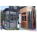 Temporary Entrance Exit Security Parking Booth Stainless Steel Material for sale