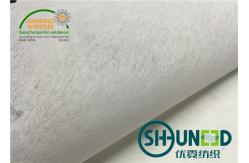 China Pure White Embroidery Backing Fabric With 50% Polyester / 50% Viscose supplier