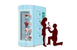 China Winnsen Robotic Box Locker Touch Flower Vending Machine supplier