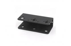 China U Beam Robot Servo Motor Mounting Bracket 2mm Hard Aluminum Plate supplier