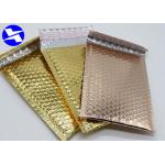 Recyclable Colored Bubble Wrap Envelopes , Metallic Foil Bubble Bags 8*9 Inch for sale