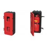 ODM Outdoor Red Plastic Fire Extinguisher Cabinets 2 Layers for sale