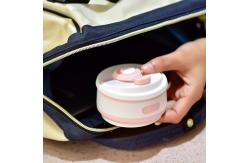 China Lightweight 350ML Foldable Collapsible Silicone Coffee Cup supplier