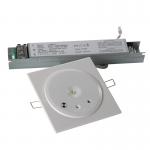 Steel Casing Battery Operation Rechargeable IP20 Led Emergency Downlight for sale