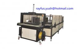China Auto Folder Gluer Machine Inline Pp Strapper Pp Belt Heated Joint Inline supplier