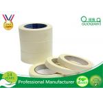 Silent Colored Masking Tape , High Temp Masking Tape Painting White Color for sale