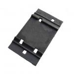Rail Track Accessories Forging Railroad Track Tie Plates Q235 Material Bend Test for sale