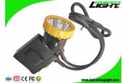 China LED Mining Cap Lights 50000lux Brightness IP67 Rechargeable For Hunting Headlamp supplier