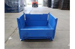 China Q235 Material Metal Pallet Cage Customization Options Load Capacity 500kg-2000kg supplier