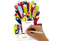 China Customized Logo Musical and Illuminated 3D Birthday Cards OEM/ODM Accepted supplier