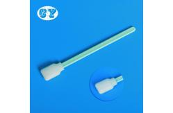 China Clean Polyester Cotton TOC Swab supplier