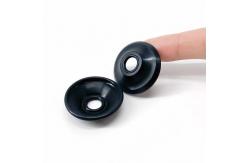 China Conductive Silicone Rubber Thin Flat Rubber Washer Seal Can Conduct Electricity supplier