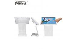 China TFT Interactive Touch Screen Kiosk Transparency LED Screen Totem supplier