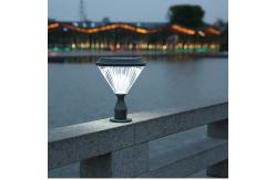 China Outdoor Post Solar Column Pillar Light Power Led 4.5W Aluminium Alloy supplier