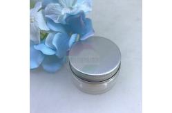 China Confectionery 420ml Clear Plastic Cylinder Can with Aluminum Lid supplier