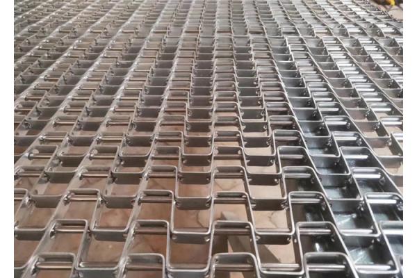 Easy Air Flow Honeycomb Conveyor Chain Driven Flat Carrying Surface