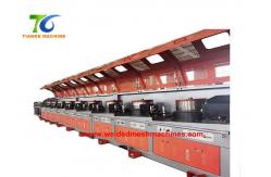 China PLC Control Iron Rod 560mm Block Wire Drawing Machine 15KW Drum supplier